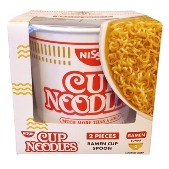 Nissin Top Ramen Bundle Includes Plastic Bowl and Spoon - Picture 3 of 5